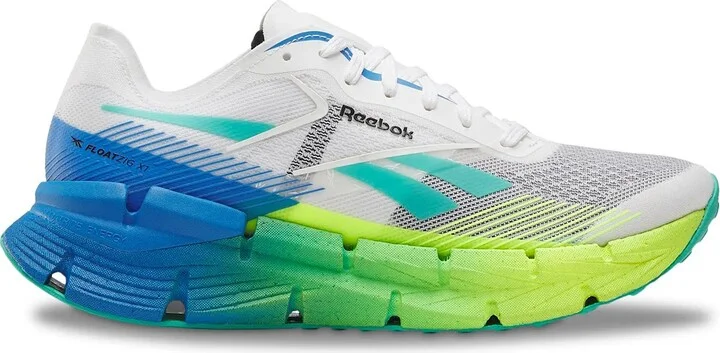 Off White/Blue/Yellow