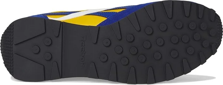 Reebok Lifestyle Aztec II Athletic Shoes Classic Cobalt/Always Yellow/Chalk : Men's 12 - Women's 13.5 Medium, Leather - Image 3