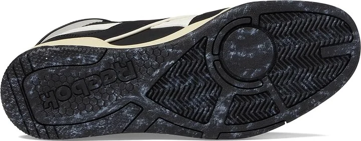 Reebok Lifestyle BB 4000 II Mid Shoes Black/Grey 6/Chalk : Men's 12 - Women's 13.5 Medium, Leather - Image 3