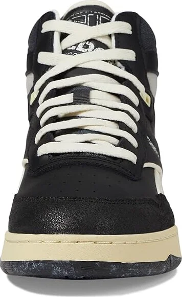 Reebok Lifestyle BB 4000 II Mid Shoes Black/Grey 6/Chalk : Men's 12 - Women's 13.5 Medium, Leather - Image 5