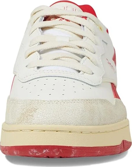 Reebok Lifestyle BB 4000 II Shoes Chalk/Weathered White/Vector Red : Men's 12 - Women's 13.5 Medium, Leather - Image 5