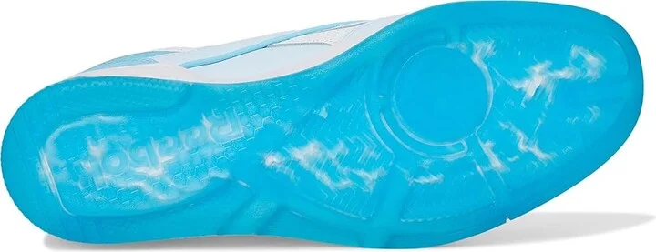Reebok Lifestyle BB 4000 II Shoes Glass Blue/White/Digital Blue : Men's 7.5 - Women's 9 Medium, Leather - Image 3
