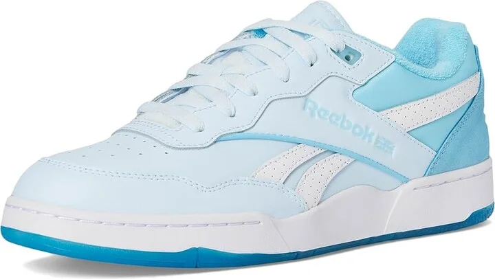 Reebok Lifestyle BB 4000 II Shoes Glass Blue/White/Digital Blue : Men's 7.5 - Women's 9 Medium, Leather - Image 5