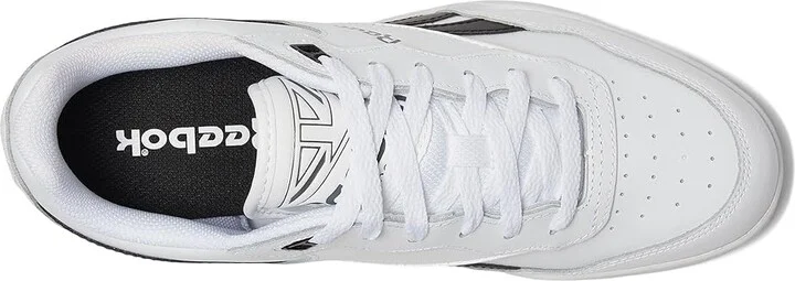 Reebok Lifestyle BB 4000 II Shoes White/Black/Pure Grey : Men's 11.5 - Women's 13 Medium, Leather - Image 2