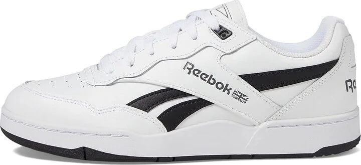 Reebok Lifestyle BB 4000 II Shoes White/Black/Pure Grey : Men's 11.5 - Women's 13 Medium, Leather - Image 6