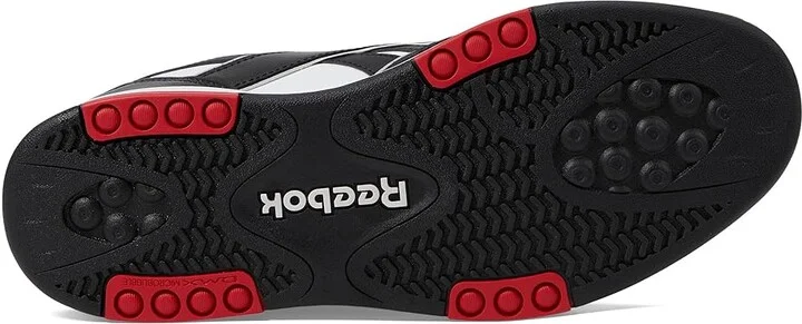 Reebok Lifestyle BB 4500 DMX Athletic Shoes White/Vector Red/Black : Men's 7 - Women's 8.5 Medium, Leather - Image 3