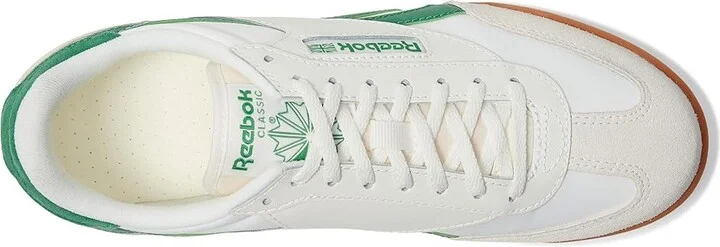 Reebok Lifestyle Campio XT Athletic Shoes Chalk/Green/Gum : Men's 10.5 - Women's 12 Medium, Leather/Suede - Image 2