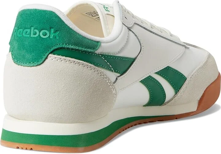 Reebok Lifestyle Campio XT Athletic Shoes Chalk/Green/Gum : Men's 10.5 - Women's 12 Medium, Leather/Suede - Image 4
