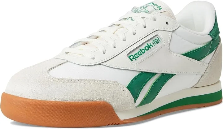 Reebok Lifestyle Campio XT Athletic Shoes Chalk/Green/Gum : Men's 10.5 - Women's 12 Medium, Leather/Suede - Image 5
