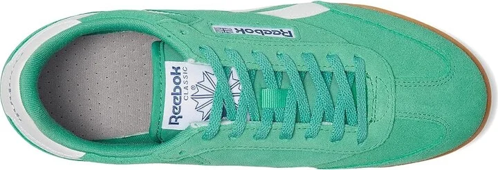 Reebok Lifestyle Campio XT Athletic Shoes Upgrade Green/Twilight Blue/Gum : Men's 5.5 - Women's 7 Medium, Leather/Suede - Image 2
