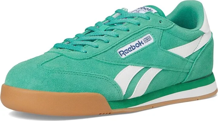 Reebok Lifestyle Campio XT Athletic Shoes Upgrade Green/Twilight Blue/Gum : Men's 5.5 - Women's 7 Medium, Leather/Suede - Image 5