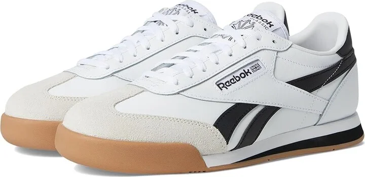 Reebok Lifestyle Campio XT Athletic Shoes White/Black/Gum : Men's 12 - Women's 13.5 Medium, Leather/Suede