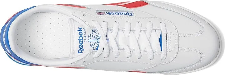 Reebok Lifestyle Campio XT Athletic Shoes White/Vector Red/Optimum Blue : Men's 12 - Women's 13.5 Medium, Leather/Suede - Image 2