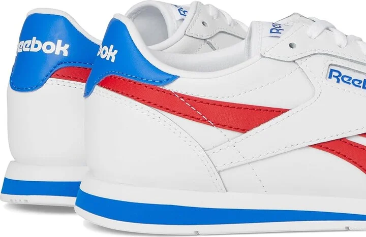 Reebok Lifestyle Campio XT Athletic Shoes White/Vector Red/Optimum Blue : Men's 12 - Women's 13.5 Medium, Leather/Suede - Image 7