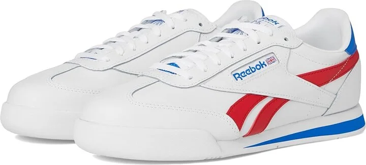 Reebok Lifestyle Campio XT Athletic Shoes White/Vector Red/Optimum Blue : Men's 12 - Women's 13.5 Medium, Leather/Suede
