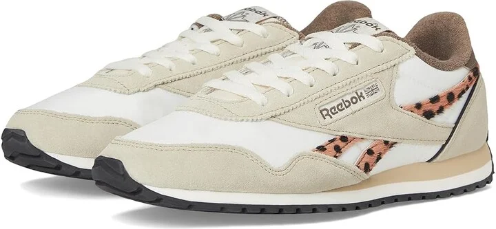 Reebok Lifestyle Classic AZ Women's Shoes Chalk/Classic Beige/Trek Grey : 8.5 B - Medium, Leather