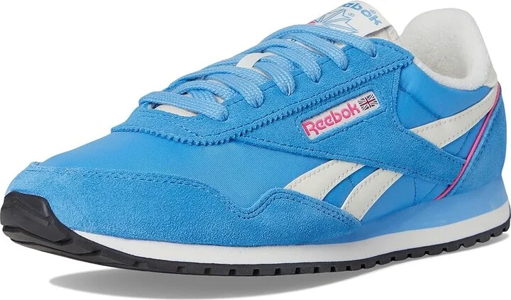 Reebok Lifestyle Classic AZ Women's Shoes Recovery Blue/Recovery Blue/Chalk : 6 B - Medium, Leather - Image 5