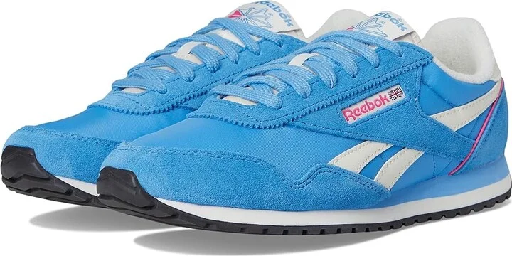 Reebok Lifestyle Classic AZ Women's Shoes Recovery Blue/Recovery Blue/Chalk : 6 B - Medium, Leather