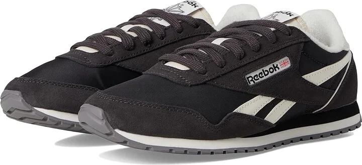 Reebok Lifestyle Classic AZ Women's Shoes Washed Black/Washed Black/Chalk : 10 B - Medium, Leather