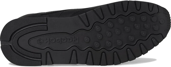 Reebok Lifestyle Classic Leather Shoes Black/Pure Grey 2 : Men's 3.5 - Women's 5 Medium, Synthetic/Suede/Leather - Image 3