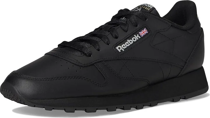 Reebok Lifestyle Classic Leather Shoes Black/Pure Grey 2 : Men's 3.5 - Women's 5 Medium, Synthetic/Suede/Leather - Image 5