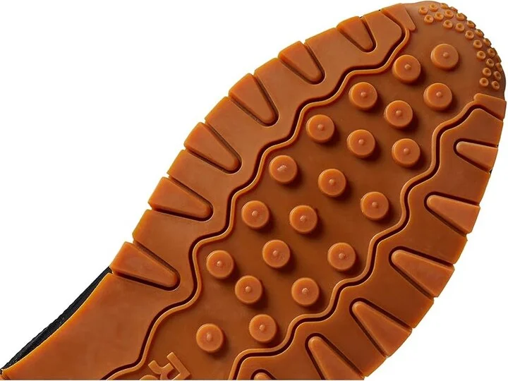 Reebok Lifestyle Classic Leather Shoes Black/Pure Grey/Gum : Men's 3.5 - Women's 5 Medium, Synthetic/Suede/Leather - Image 6