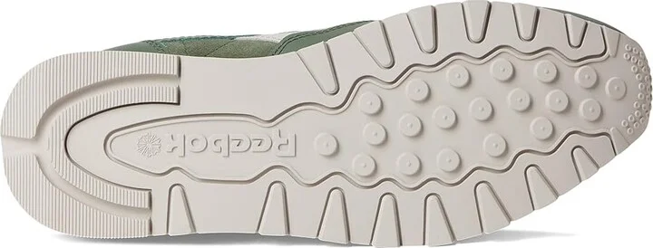 Reebok Lifestyle Classic Leather Shoes Breakaway Green/Breakaway Green/Hazy Grey : Men's 9 - Women's 10.5 Medium - Image 3