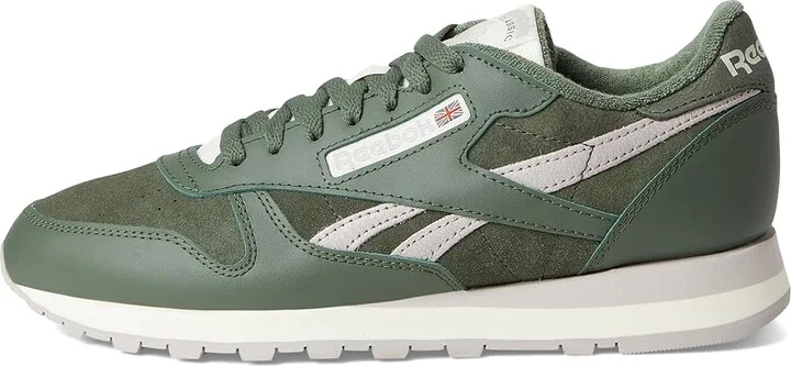 Reebok Lifestyle Classic Leather Shoes Breakaway Green/Breakaway Green/Hazy Grey : Men's 9 - Women's 10.5 Medium - Image 6