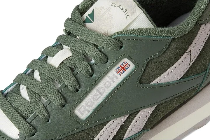 Reebok Lifestyle Classic Leather Shoes Breakaway Green/Breakaway Green/Hazy Grey : Men's 9 - Women's 10.5 Medium - Image 7