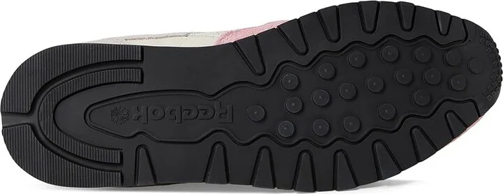 Reebok Lifestyle Classic Leather Shoes Sand/Hazy Grey/Dusty Rose : Men's 9.5 - Women's 11 Medium, Synthetic/Suede/Leather - Image 3