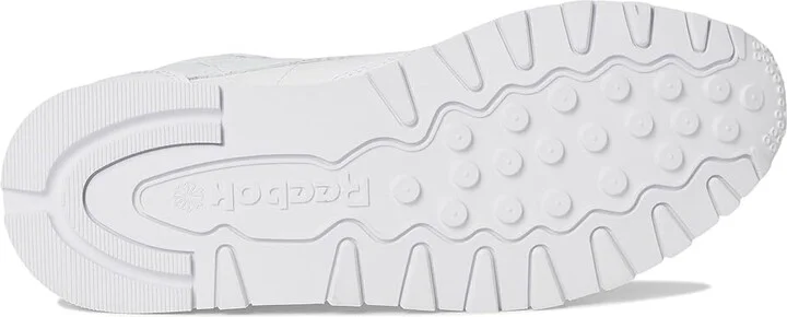 Reebok Lifestyle Classic Leather Shoes White/Pure Grey 1 : Men's 3.5 - Women's 5 Medium, Synthetic/Suede/Leather - Image 3