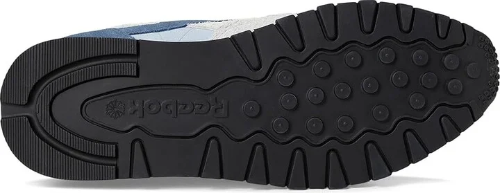 Reebok Lifestyle Classic Leather Shoes Y2K Blue/Shadow/Grey : Men's 10.5 - Women's 12 Medium, Synthetic/Suede/Leather - Image 3