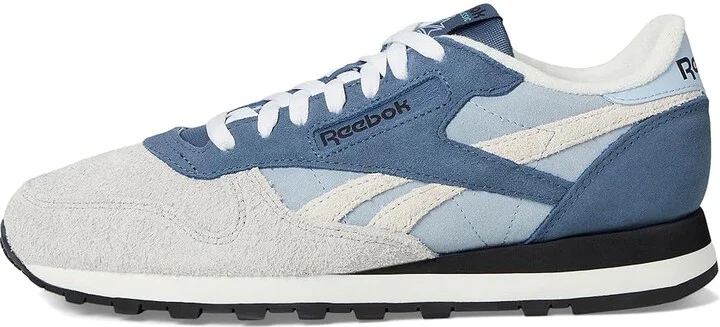 Reebok Lifestyle Classic Leather Shoes Y2K Blue/Shadow/Grey : Men's 10.5 - Women's 12 Medium, Synthetic/Suede/Leather - Image 6