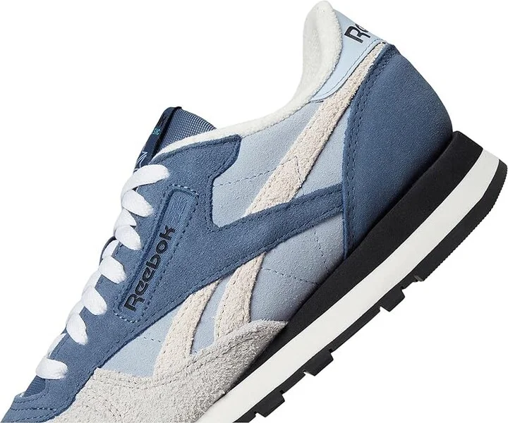 Reebok Lifestyle Classic Leather Shoes Y2K Blue/Shadow/Grey : Men's 10.5 - Women's 12 Medium, Synthetic/Suede/Leather - Image 7