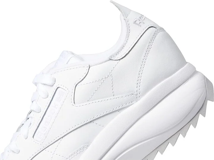 Reebok Lifestyle Classic Leather SP Extra Women's Shoes White/Light Grey/Lucid Lilac : 8.5 B - Medium, Leather/Synthetic - Image 4