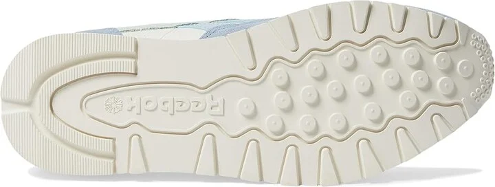Reebok Lifestyle Classic Leather Women's Classic Shoes Chalk/Pale Blue/Vintage Blue : 5 B - Medium - Image 3