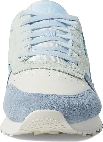 Reebok Lifestyle Classic Leather Women's Classic Shoes Chalk/Pale Blue/Vintage Blue : 5 B - Medium - Image 5