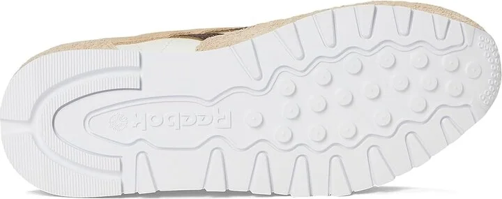 Reebok Lifestyle Classic Leather Women's Classic Shoes Chalk/Tan/Unearthed Brown : 9.5 B - Medium - Image 3