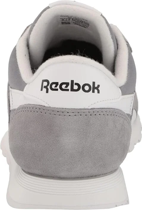 Reebok Lifestyle Classic Nylon Classic Shoes Pure Grey/White : Men's 10 - Women's 11.5 Medium - Image 3