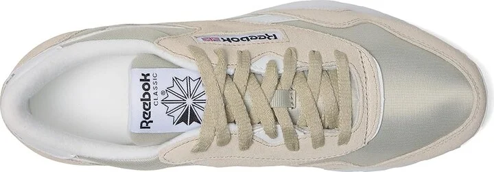 Reebok Lifestyle Classic Nylon Men's Shoes Sport Beige/Sport Beige/White : 11.5 D - Medium, Leather - Image 2