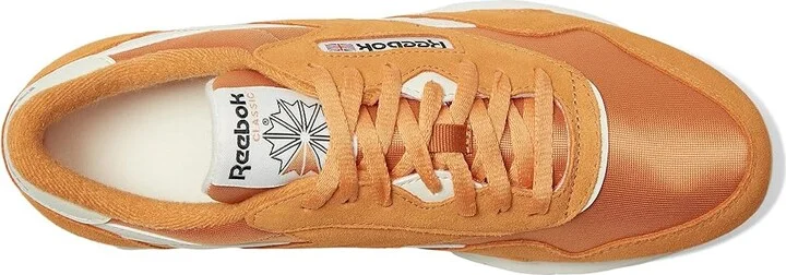 Reebok Lifestyle Classic Nylon Men's Shoes Sunbaked Clay/Sunbaked Clay/Vintage Chalk : 13 D - Medium, Leather - Image 2