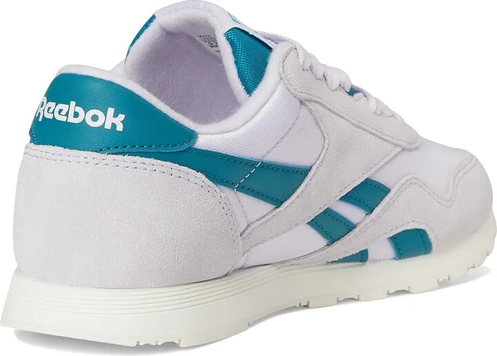 Reebok Lifestyle Classic Nylon Women's Classic Shoes Digital Gleam/Digital Gleam/Retro Teal : 6 B - Medium, Textile - Image 4