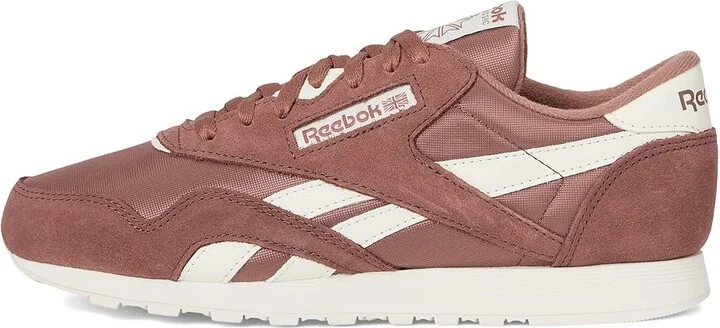 Reebok Lifestyle Classic Nylon Women's Classic Shoes Scorched Earth/Scorched Earth/Chalk : 7 B - Medium, Textile - Image 6