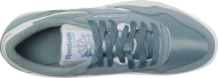 Reebok Lifestyle Classic Nylon Women's Classic Shoes Soft Slate/Soft Slate/White : 11 B - Medium, Textile - Image 2
