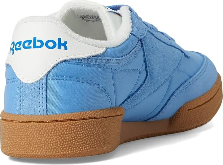 Reebok Lifestyle Club C 85 Shoes Essential Blue/Chalk/Gum : Men's 6 - Women's 7.5 Medium, Leather - Image 4