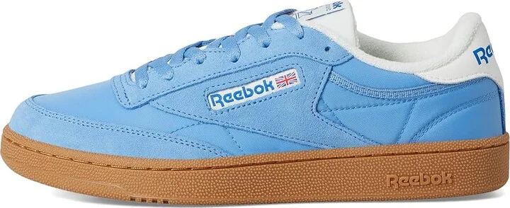 Reebok Lifestyle Club C 85 Shoes Essential Blue/Chalk/Gum : Men's 6 - Women's 7.5 Medium, Leather - Image 6
