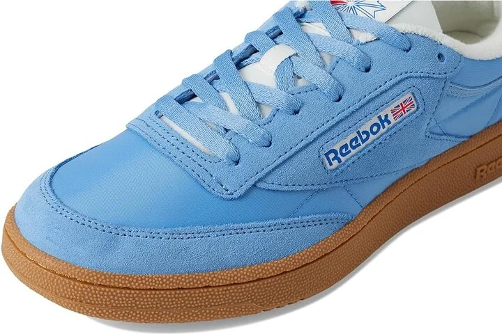 Reebok Lifestyle Club C 85 Shoes Essential Blue/Chalk/Gum : Men's 6 - Women's 7.5 Medium, Leather - Image 7