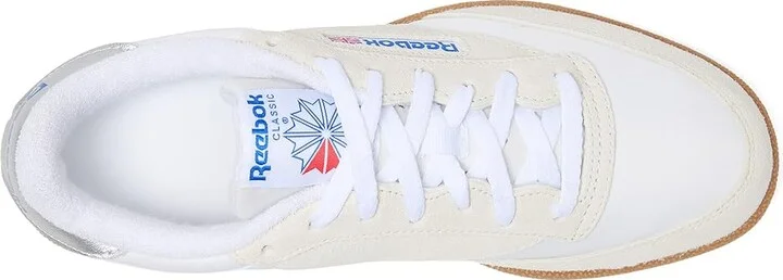 Reebok Lifestyle Club C 85 Shoes Footwear White/Barely Grey/Gum : Men's 10 - Women's 11.5 Medium, Leather - Image 2