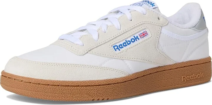Reebok Lifestyle Club C 85 Shoes Footwear White/Barely Grey/Gum : Men's 10 - Women's 11.5 Medium, Leather - Image 5