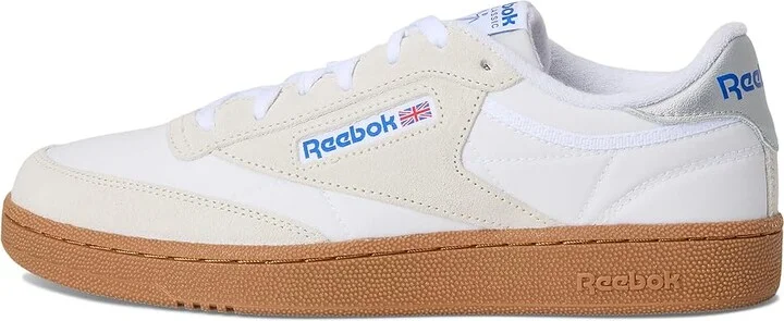 Reebok Lifestyle Club C 85 Shoes Footwear White/Barely Grey/Gum : Men's 10 - Women's 11.5 Medium, Leather - Image 6